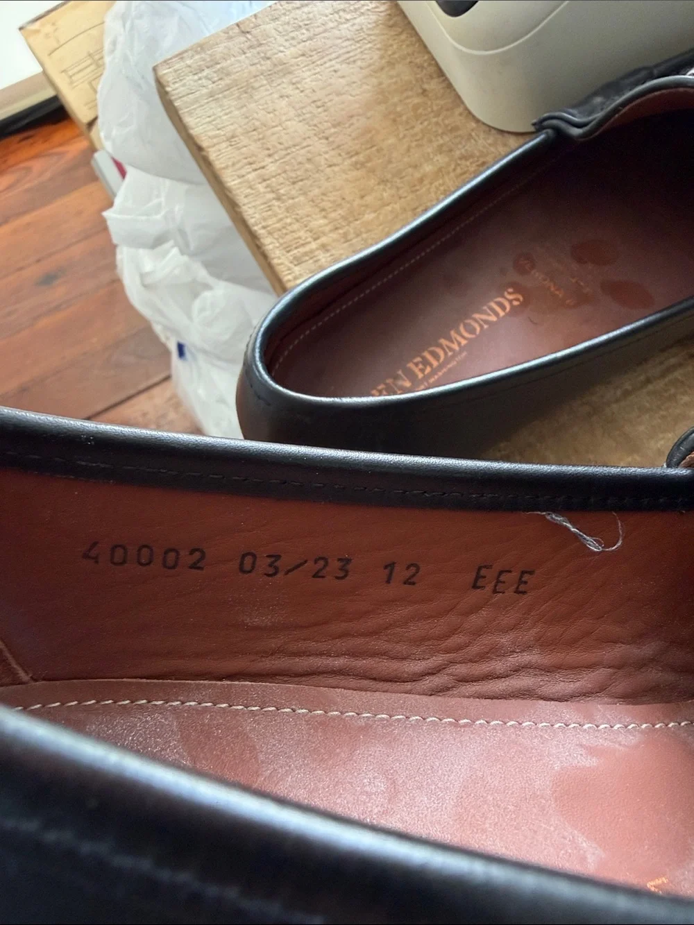 Allen Edmonds Verona fine European leather horsebit dress loafers sz 12 EEE